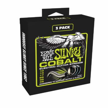 Ernie-Ball EB-3721 REGULAR-COBALT.3-PACK