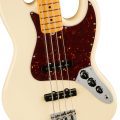Fender American Professional II Jazz Bass, Maple Fingerboard, Olympic White