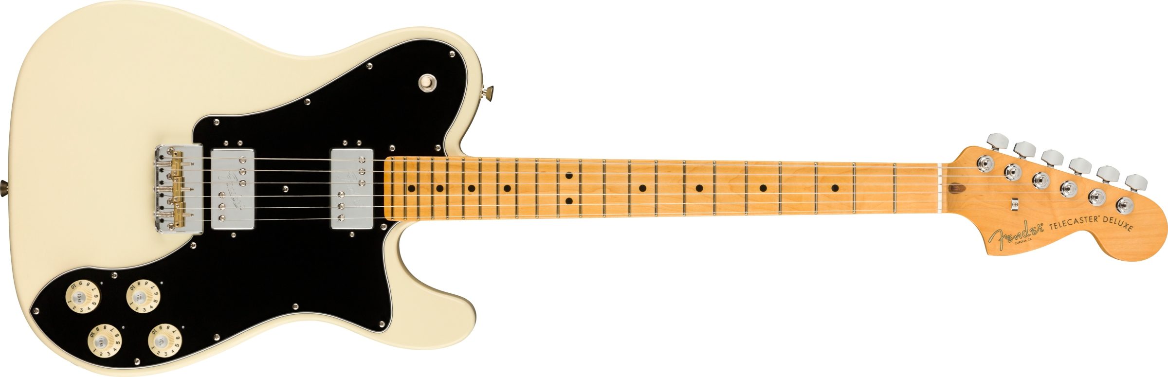 Fender American Professional II Telecaster Deluxe, Maple Fingerboard, Olympic White
