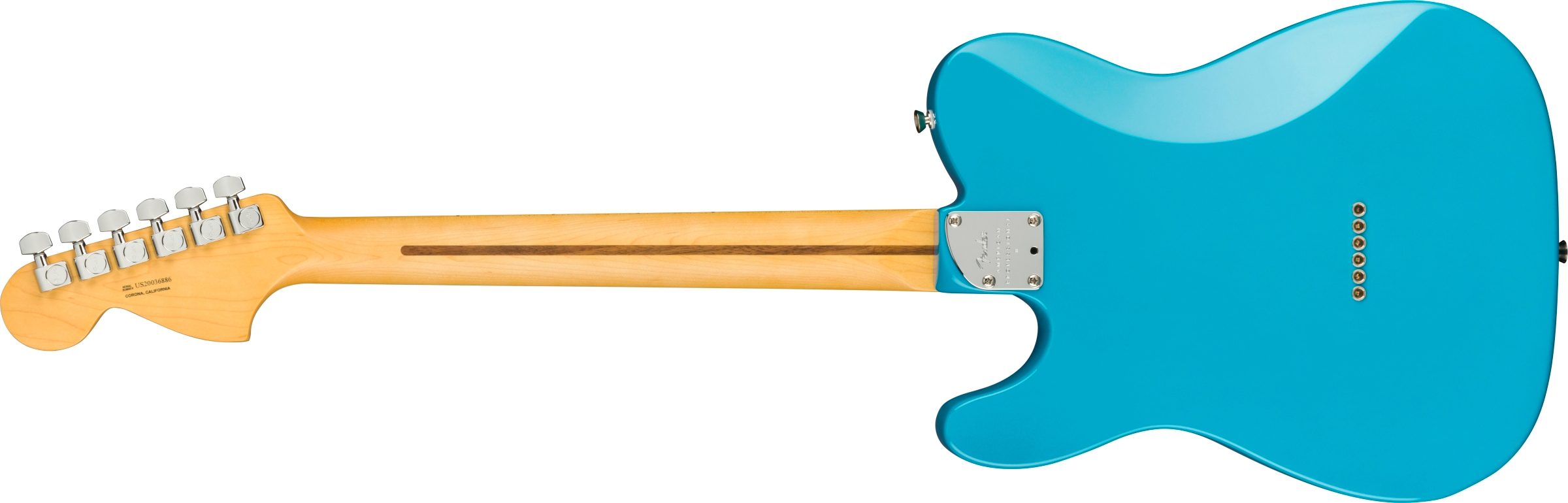 Fender American Professional II Telecaster Deluxe, Maple Fingerboard, Miami Blue