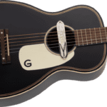 Gretsch G9520E Gin Rickey Acoustic/Electric with Soundhole Pickup, Walnut Fingerboard, Smokestack Black