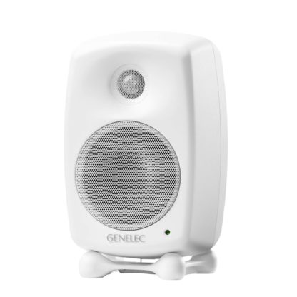 Genelec 8020D in white painted finish