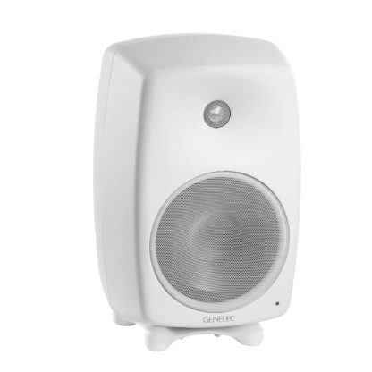 Genelec 8050BP in white painted finish