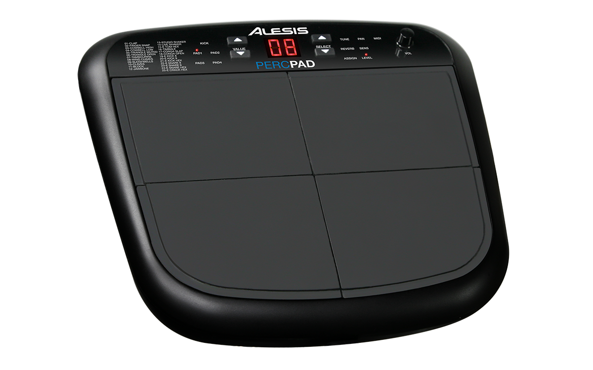 Alesis PercPad | Compact, Four-Pad Percussion Instrument