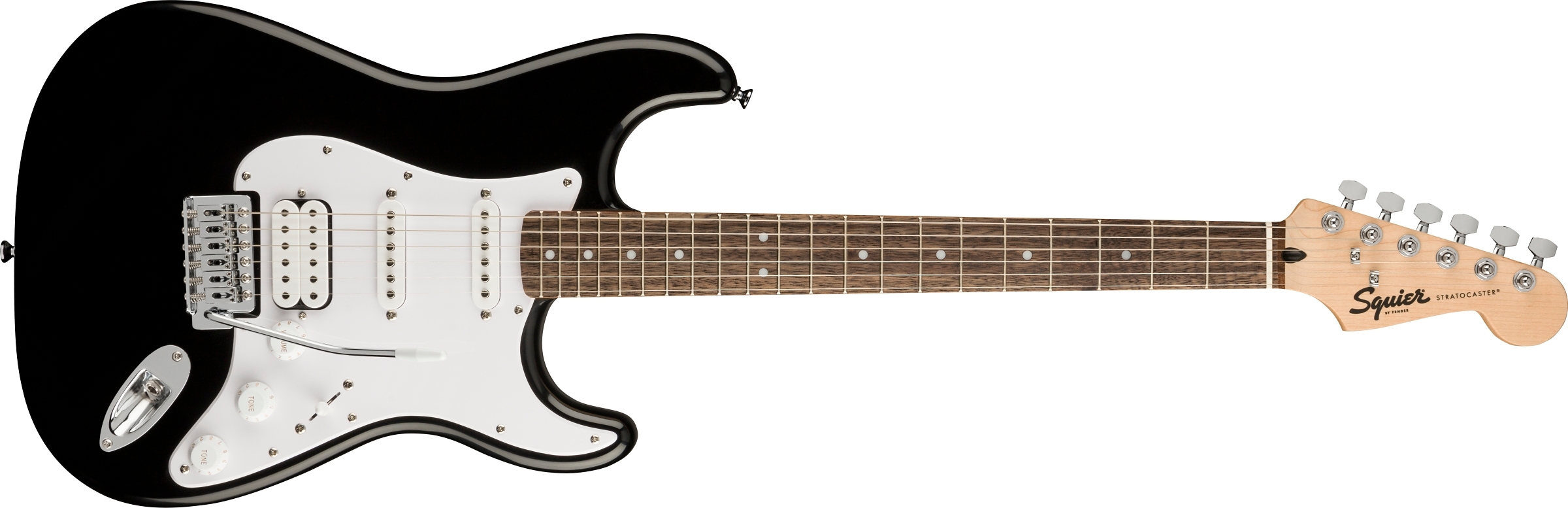 Squier Bullet Stratocaster with Tremolo HSS Black