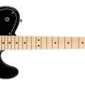 Squier Affinity Series Telecaster Deluxe, Maple Fingerboard, Black Pickguard, Black