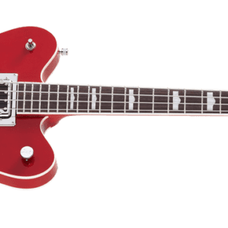 Gretsch G5442BDC Electromatic Hollow Body 30.3" Short Scale Bass, Rosewood Fingerboard, Transparent Red