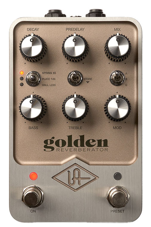 Universal-Audio Golden Reverb Pedal