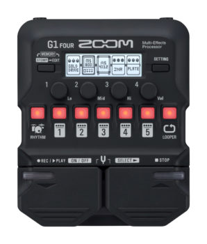 Zoom G1 FOUR Multieff. git.pedal