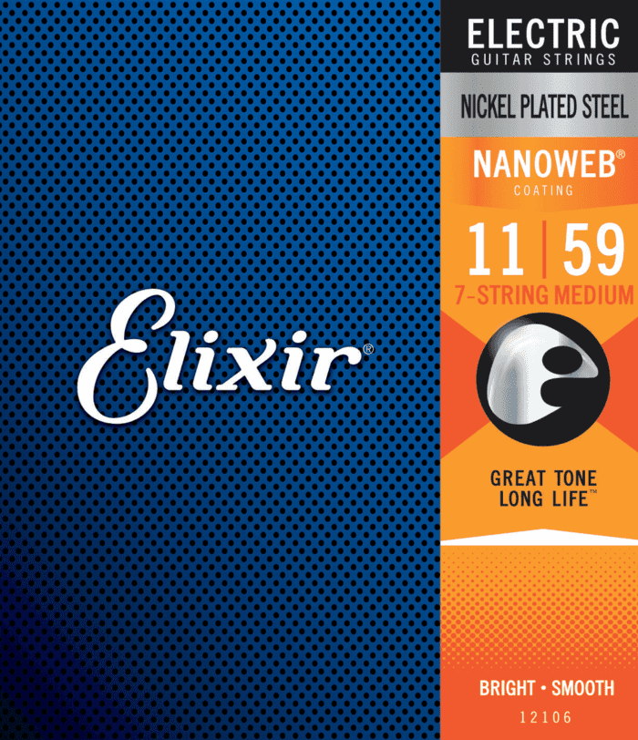 Elixir CEL12106 7-String 11-59 Medium
