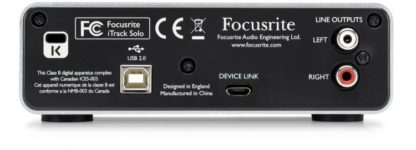 Focusrite RFO ITRACK-SOLO-LIGHTNING