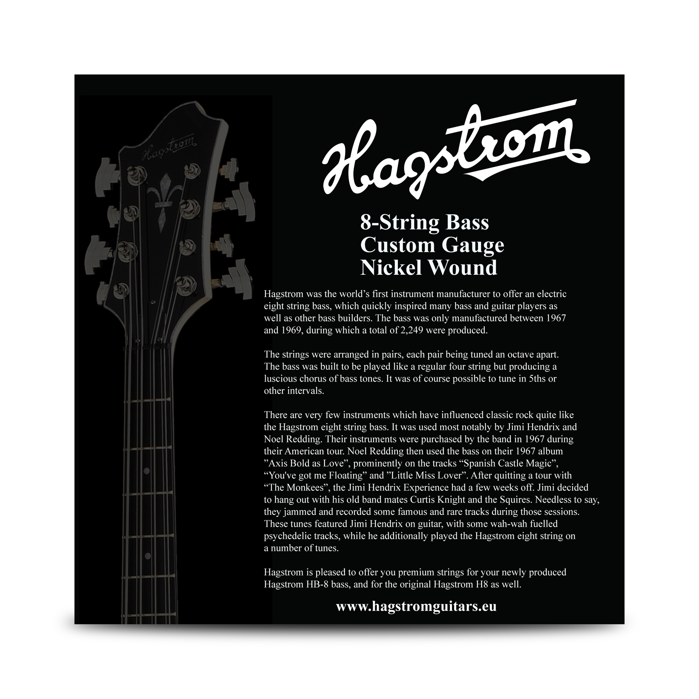Hagstrom Hagstrom Strings HB-8 « Corde basse électrique