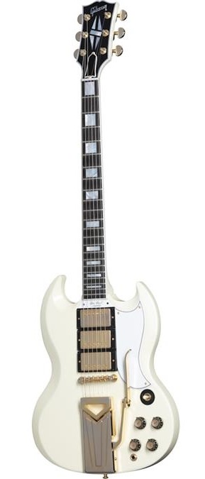 Gibson 60th Anniversary 1961 SG Les Paul Custom VOS  Classic White