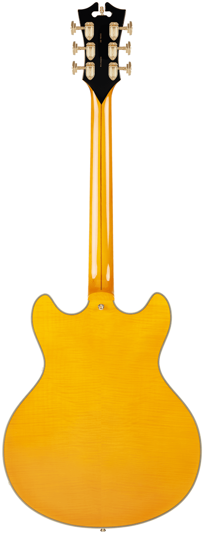 D'Angelico Excel DC Vintage Natural (w/ stop-bar tailpiece)