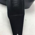 Profile Fpb01 Pro Italian Leather Guitar Strap Black