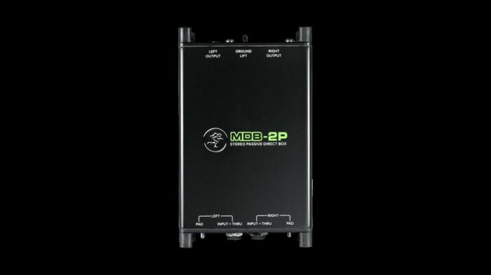 Mackie MDB-2P - Stereo Passive Direct Box