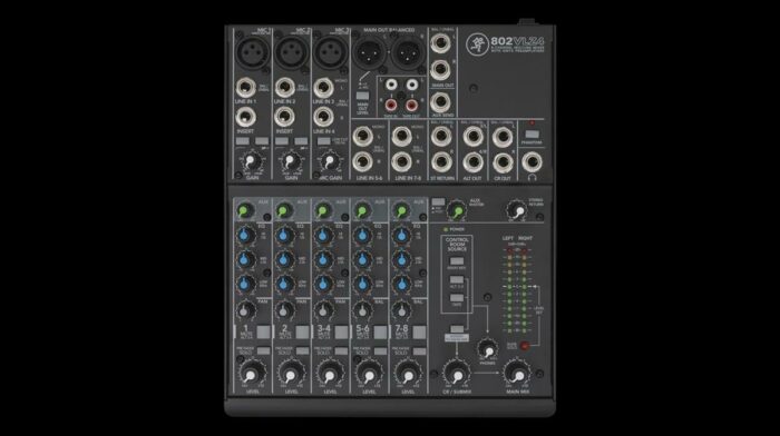 Mackie 802VLZ4 - 8-channel Ultra Compact Mixer
