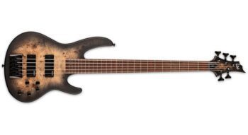 Ltd D-5 BLKNBS BLACK NATURAL BURST SATIN