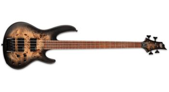 Ltd D-4 BPBLKNBS LH BLACK NATURAL BURST SATIN LEFTHAND