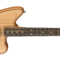 Fender American Acoustasonic Jazzmaster, Natural, Ebony Fingerboard