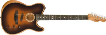 Fender American Acoustasonic Telecaster, Ebony Fingerboard, Sunburst