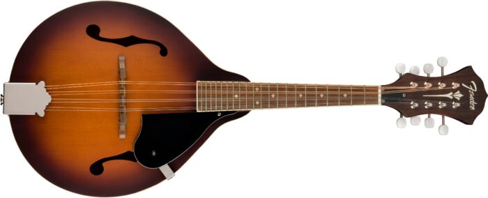 Fender PM-180E Mandolin, Walnut Fingerboard, Aged Cognac Burst