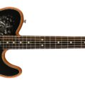 Fender American Acoustasonic Telecaster, Ebony Fingerboard, Black Paisley