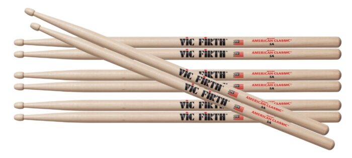 Vic Firth 5A Value Pack 3+1