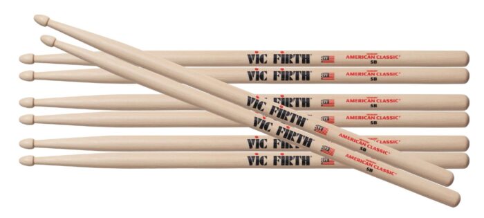 Vic Firth 5B Value Pack 3+1