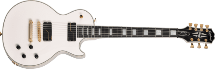 Epiphone Matt Heafy Origins Les Paul Custom 7-String Bone White