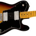 Fender American Vintage II 1975 Telecaster Deluxe, Maple Fingerboard, 3-Color Sunburst