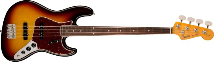 Fender American Vintage II 1966 Jazz Bass, Rosewood Fingerboard, 3-Color Sunburst