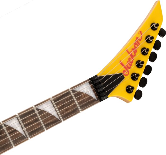 Jackson X Series Dinky DK3XR HSS, Laurel Fingerboard, Caution Yellow