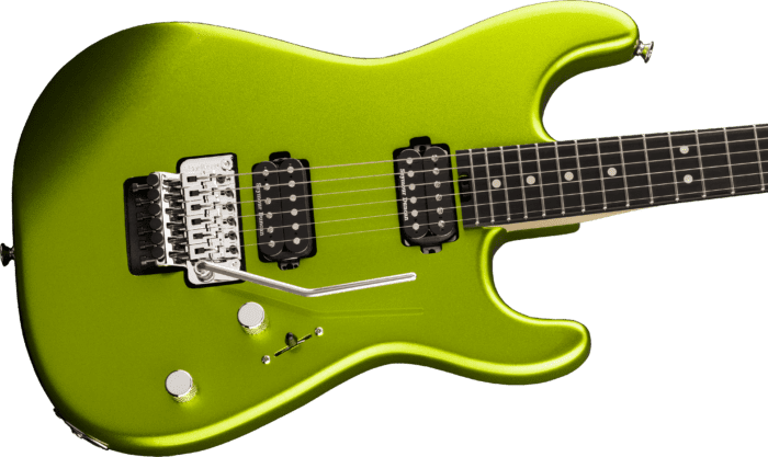 Charvel ProMod San Dimas Style 1 HH FR E Ebony Fingerboard Lime Green Metallic