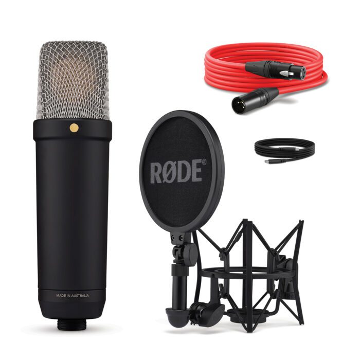 Rode NT1 GEN 5-BLACK USB-C-XLR mik. med DSP Unify