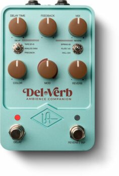 Universal-Audio Del-Verb Reverb och Delaypedal