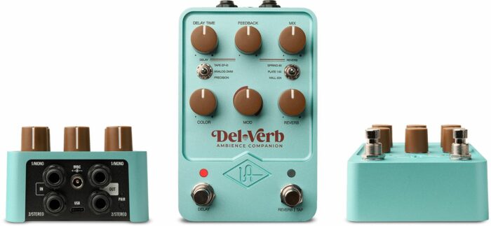 Universal-Audio Del-Verb Reverb och Delaypedal