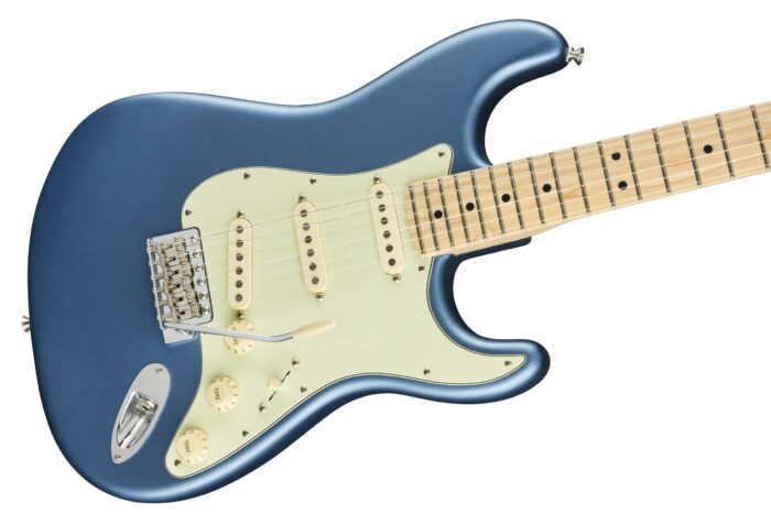 Fender American Performer Stratocaster, Maple Fingerboard, Satin Lake Placid Blue