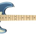 Fender American Performer Stratocaster, Maple Fingerboard, Satin Lake Placid Blue