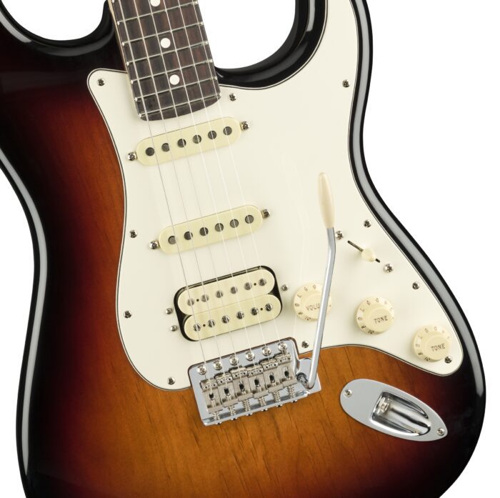 Fender American Performer Stratocaster HSS, Rosewood Fingerboard, 3-Color Sunburst