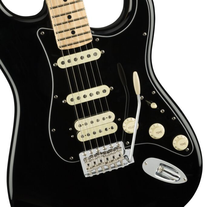 Fender American Performer Stratocaster HSS, Maple Fingerboard, Black