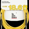 Fender Tom DeLonge 10' To The Stars Instrument Cable, Graffiti Yellow