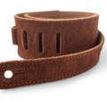 Taylor 4400-25 Strap,Embroidered Suede,Choc,2.5"