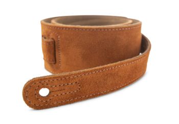 Taylor 4402-25 Strap,Embroidered Suede,Honey,2.5"