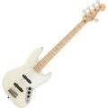 Squier Affinity Series Jazz Bass V, Maple Fingerboard, White Pickguard, Olympic White