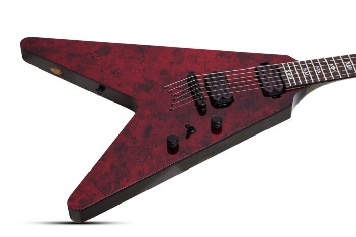 Schecter V-1 APOCALYPSE RED REIGN L/H RR