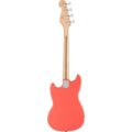 Squier Bronco Bass, Maple Fingerboard, White Pickguard, Tahitian Coral