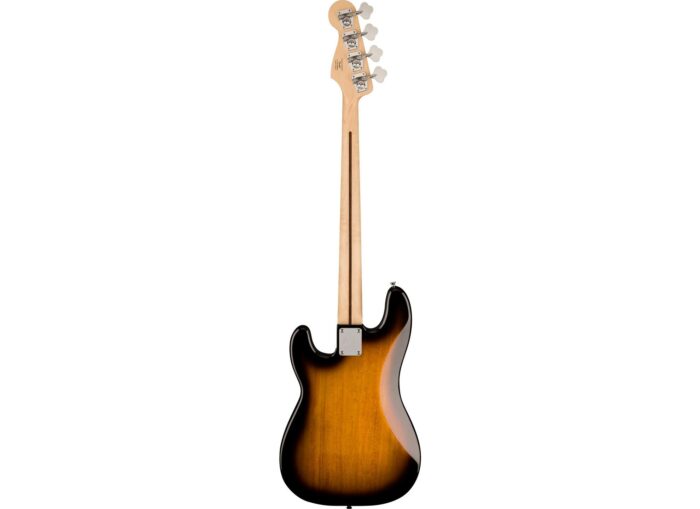Squier Precision Bass, Maple Fingerboard, White Pickguard, 2-Color Sunburst