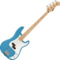 Squier Precision Bass, Maple Fingerboard, White Pickguard, California Blue