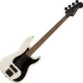 Squier Contemporary Active Precision Bass PH, Laurel Fingerboard, Black Pickguard, Pearl White